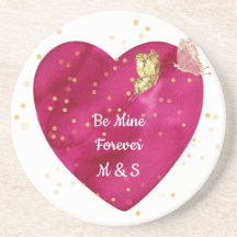 Valentine Heart  Coaster