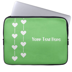 Valentine Heart custom colour laptop sleeves