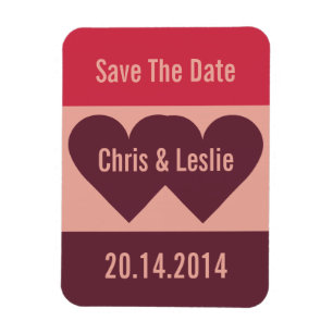 Valentine Heart custom text magnet