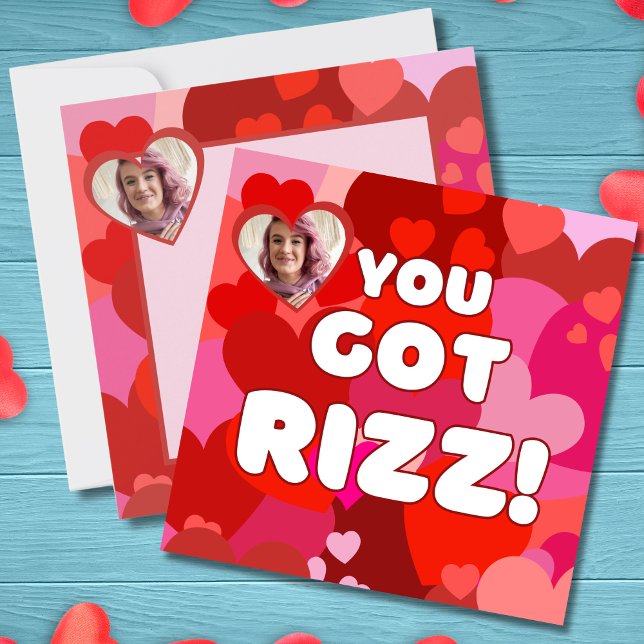 Valentine Heart Pop Holiday Card (Creator Uploaded)