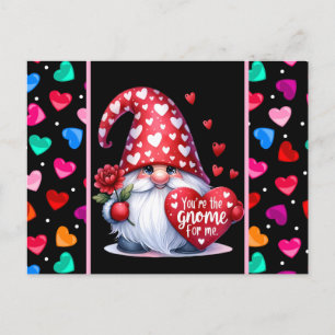 Valentine Heartfelt Gnome  Postcard