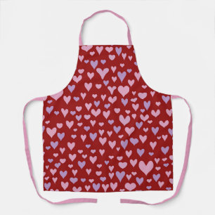 Valentine hearts  apron