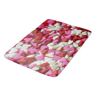 Valentine Hearts Bath Mat