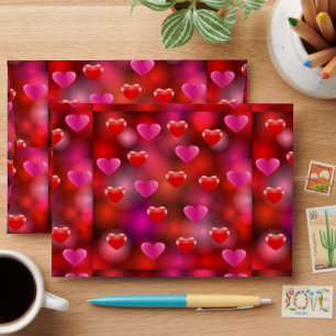 Valentine Hearts Envelope