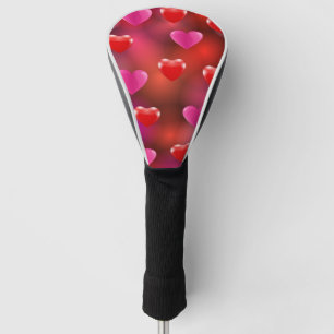 Valentine Hearts Golf Head Cover