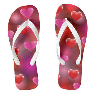 Valentine Hearts Jandals