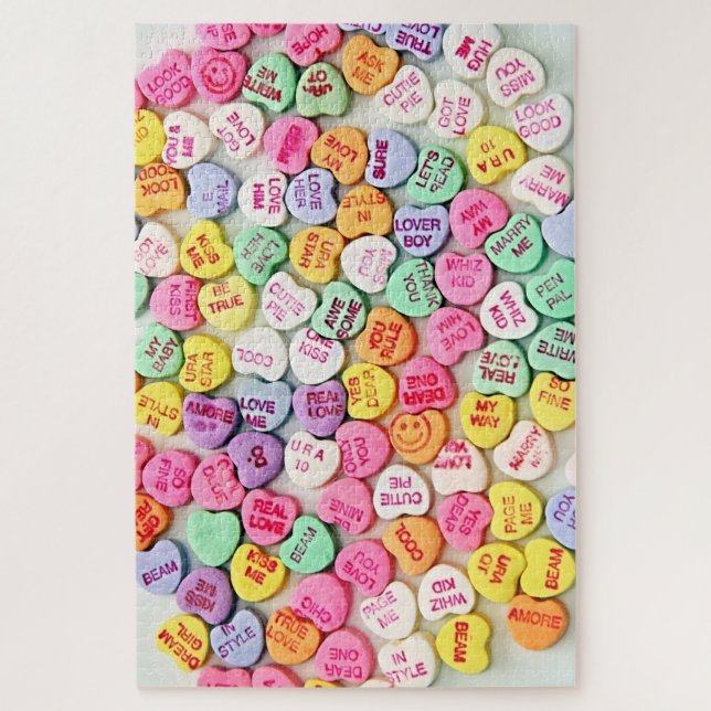 Valentine Hearts Jigsaw Puzzle (Vertical)
