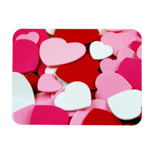 Valentine hearts magnet