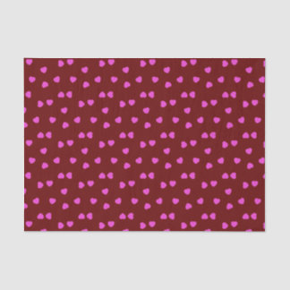 Valentine Hearts Sprinkles  Tissue Paper
