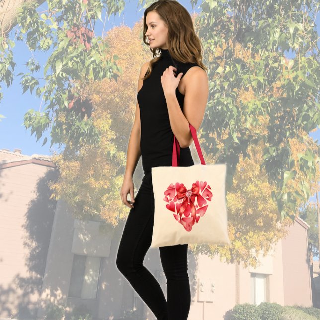 Valentine Hearts Tote Bag (Creator Uploaded)