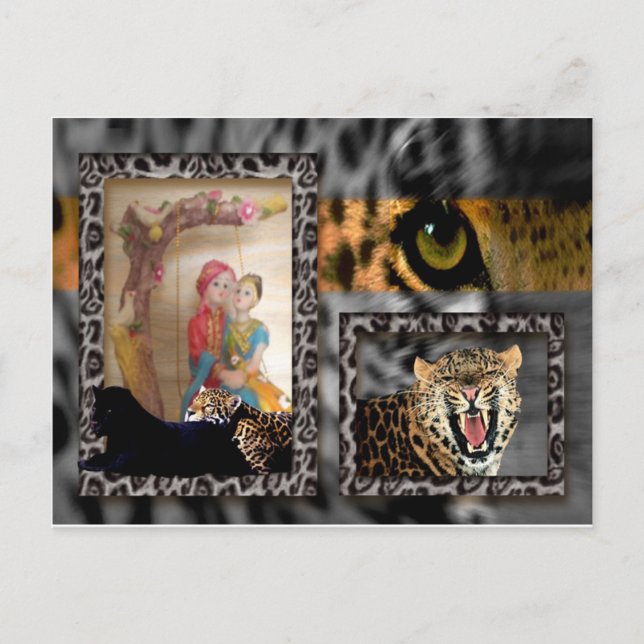 Valentine Hero Holiday Postcard (Front)