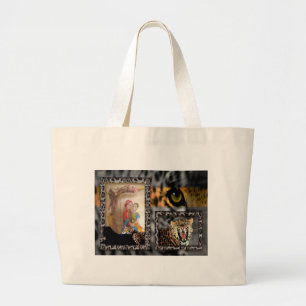 Valentine Hero Large Tote Bag