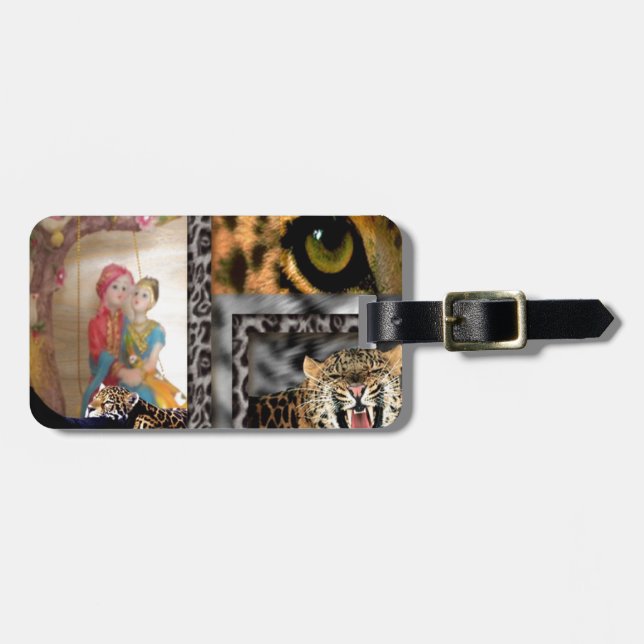 Valentine Hero Luggage Tag (Front Horizontal)