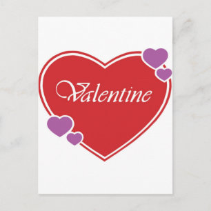 VALENTINE HOLIDAY POSTCARD