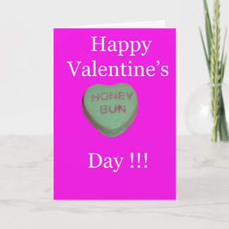 Valentine - Honey Bun Holiday Card