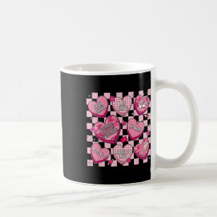 Valentine Labor Delivery Nurse Pink Hearts Landd N Coffee Mug