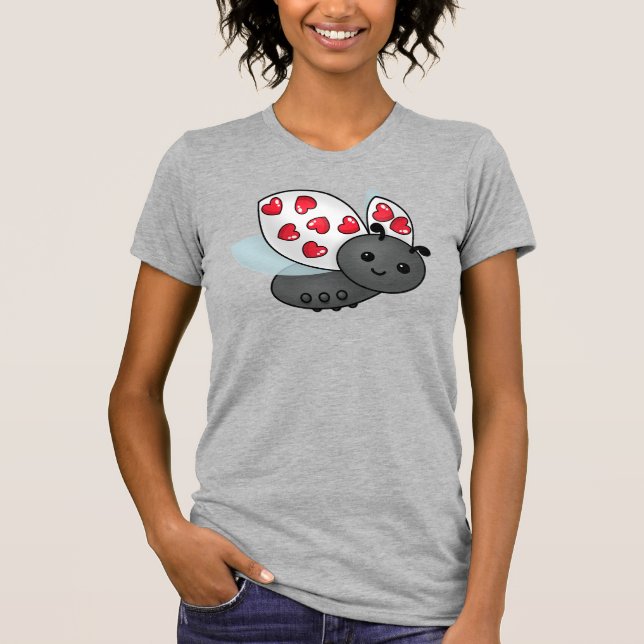 Valentine Ladybug T-Shirt (Front)