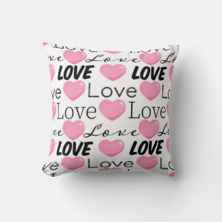 Valentine Love Art Throw Pillow