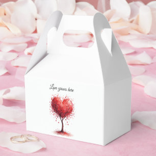 Valentine Love Card Romantic for Him & Her Favour Box