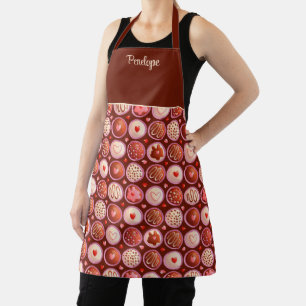 Valentine Love Chocolate Apron