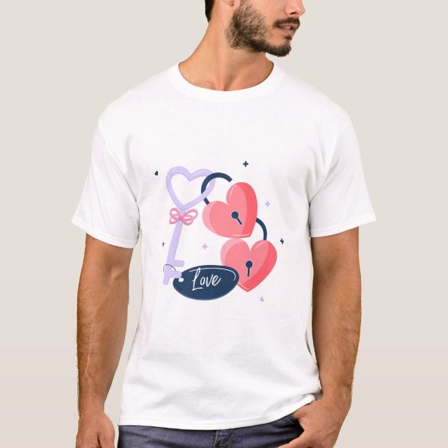 Valentine love gift T-Shirt (Front)