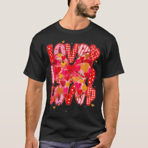 Valentine Loved John 3_16 Jesus Christian Cross Gi T-Shirt