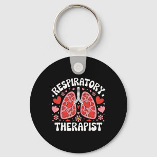 Valentine Lung Hearts Respiratory Therapist Pulmon Key Ring