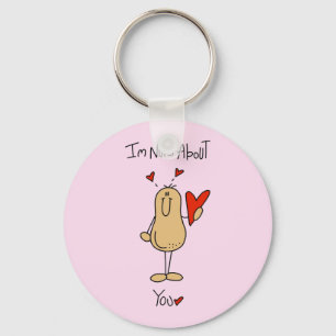 Valentine Nuts About You Key Ring