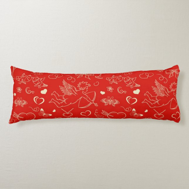 Valentine Pattern 2 Body Cushion (Front)