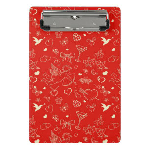 Valentine Pattern 2 Mini Clipboard
