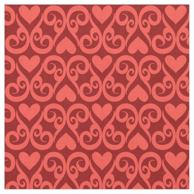 Valentine Pattern Fabric (Close Up)