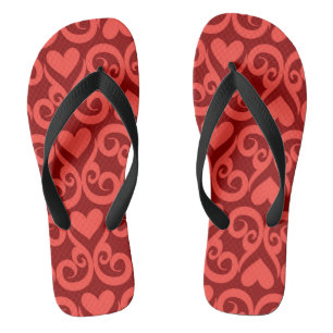 Valentine Pattern Jandals