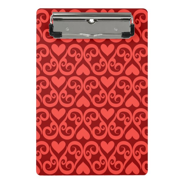 Valentine Pattern Mini Clipboard (Front)