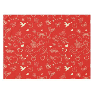 Valentine Pattern Tablecloth