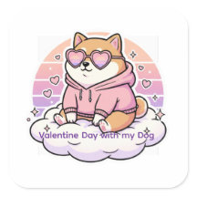 Valentine Pet Sticker
