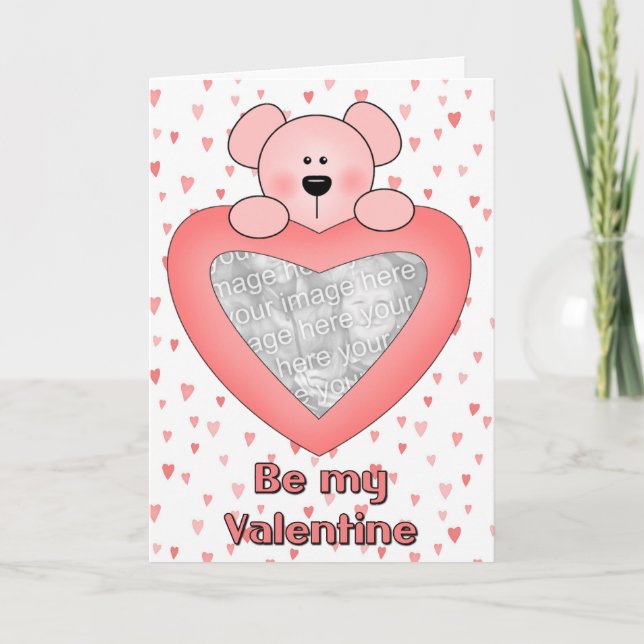 Valentine photo card (Front)