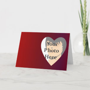 Valentine Photo Frame Card
