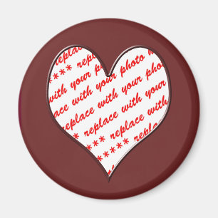 Valentine Photo Frame Magnet