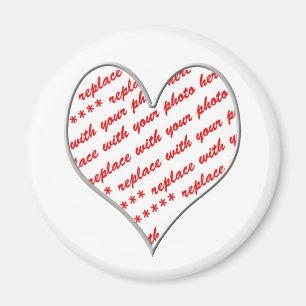 Valentine Photo Frame Magnet