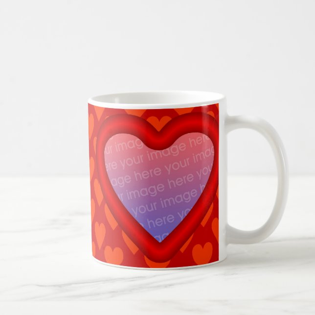 Valentine Photo Template Mug (Right)