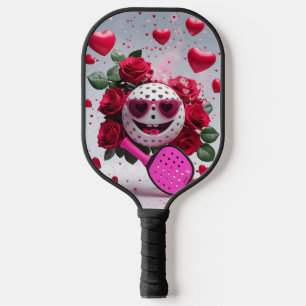 Valentine Pickleball Love – Heart & Paddle Design