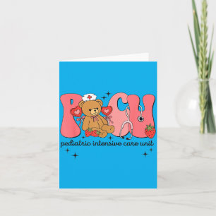 Valentine Picu Nurse Bear Paediatrics Intensive Card