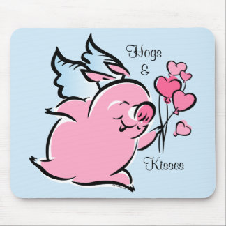 Valentine Pig Personalised Mousepad