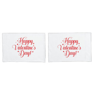 Valentine Pillowcase Pair
