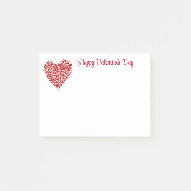 Valentine  post-it notes (Front)