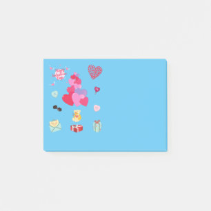 " VALENTINE" post -it Notes