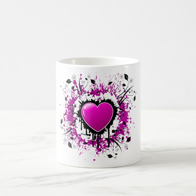 Valentine Purple Heart Coffee Mug (Creator Uploaded)