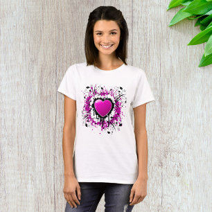 Valentine Purple Heart T-Shirt