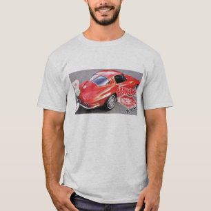 Valentine Red Corvette Classic T-Shirt