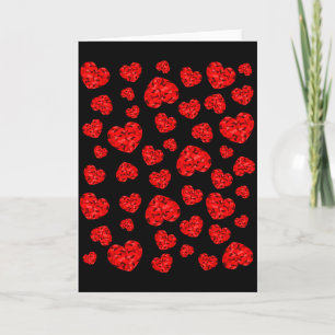 Valentine Red Heart Card